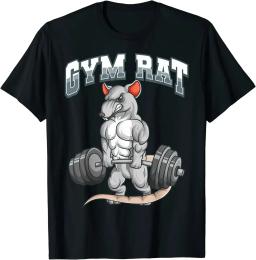 Camiseta de gola redonda masculina e feminina, camiseta esportiva de ginástica, tops fitness, musculação, streetwear de verão, casual - Image 1