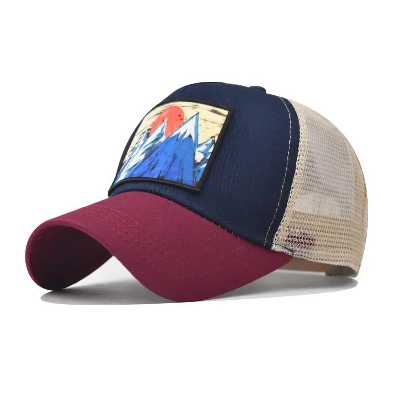 Bonés de beisebol bordados personalizados para homens e mulheres, viseiras esportivas masculinas, chapéu de sol snapback, chapéu trucker designer - Image 1