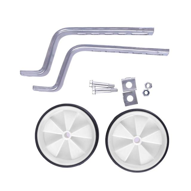 Mimilon Conjunto de Rodas de Treinamento para Bicicleta Infantil Aço Carbono