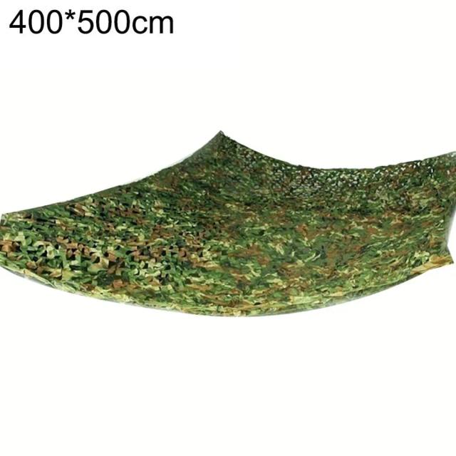 Rede de Camuflagem Florestal 4x5m para Acampamento e Caça – Proteção Contra Sol e Abrigo Tarp ao Ar Livre