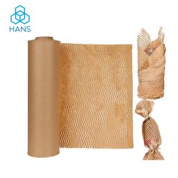 Brown Honeycomb Folding material de embrulho, biodegradável, adequado para DIY presente decorativo, melhorar a eficiência da embalagem, 30cm - Image 1