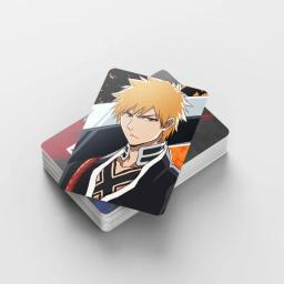 Anime japonês Cartões Lomo, Cartões Postais, Adesivos, Foto, Ventilador, Coleção de Jogos, Presente, BLEACH, 60 + 32Pcs - Image 6