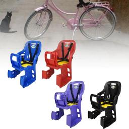 Assento de bicicleta destacável portátil com encosto, conforto traseiro para crianças, assentos de ciclismo para adultos e crianças - Image 3