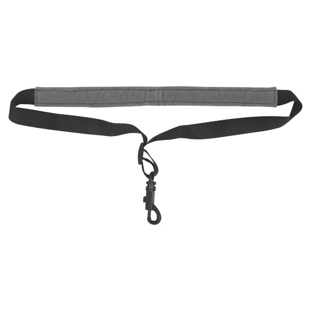 Alça de Ombro Ajustável para Saxophone com Fivela de Plástico em Veludo Preto e Cinza, Acessórios para Instrumento Musical