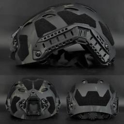 Capacete tático rápido airsoft, leve, sf, corte super alto, caça, tiro, jogo de guerra, capacete protetor, esporte ao ar livre, equipamento de ciclismo - Image 2