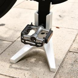 Pedal quadro conveniente suporte de bicicleta de estrada rack de estacionamento traseiro mountain bike suporte de quadro lateral - Image 4