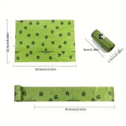 Environmentally Friendly Leak-Proof Dog Waste Bags para Pet, Outdoor Supplies, ambiente biodegradável - Image 2