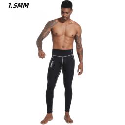 Calças de mergulho em neoprene para homens, roupa molhada, perneiras para caiaque, rafting, surf, adultos, 1,5mm, 3mm - Image 5