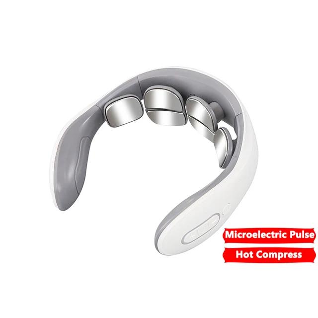 Instrumento Portátil Inteligente De Massagem De Pescoço, Ombro, Vértebra Cervical, Vibrador De Cuidados De Saúde, Compressa De Aquecimento - Image 1