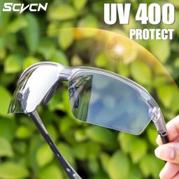 Scvcn óculos fotocromáticos para ciclismo, masculino, mtb, ciclismo, mulheres, bicicleta de estrada, uv400, esportes ao ar livre, corrida - Image 4