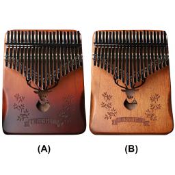 Full Wood Kalimba com furo de som para iniciantes, 21 chaves, instrumento musical, inclui instrução bolsa de transporte, Tune Hammer - Image 6