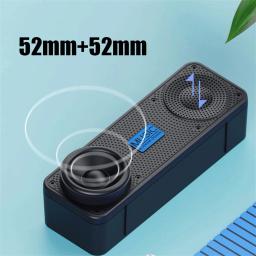 S18 Mini alto-falante portátil Bluetooth, alto-falantes sem fio, música estéreo 3D, suporte surround, cartão TF, rádio FM, subwoofer, alto-falante - Image 2