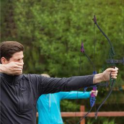 Brinquedos profissionais de tiro com arco para crianças e adultos, equipamento recurvo, esportes competitivos, ao ar livre, meninos, jogo de jardim - Image 6