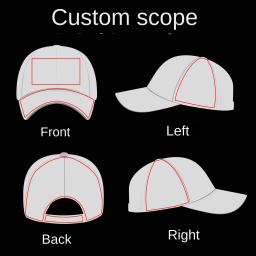 Boné de sombrinha com logotipo personalizado para homens e mulheres, beisebol, várias posições, estampagem, tingimento, outono, inverno, sol personalizável, 1 chapéu, novo - Image 4