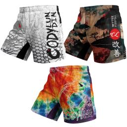Artes marciais boxe shorts para homens, roupas de artes marciais, muay thai, corrida, ginásio, artes marciais, artes marciais - Image 2