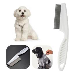 Pente de pulga em aço inoxidável para pet, proteger o cabelo, conforto cabelo pente, Home Pet Care, gato e cachorro - Image 3