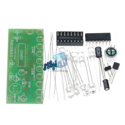 Kit de luz led ativada por voz cd4017, controle de lanterna, produção eletrônica, treinamento, módulo - Image 3