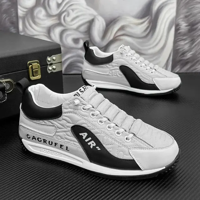 Tênis de Corrida Masculino em Couro: Conforto Casual e Estilo Moderno para 2022-2024