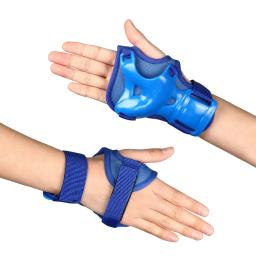 Conjunto de equipamentos de proteção para crianças, capacete com joelheira, cotoveleiras, protetores de pulso para skate, ciclismo, meninos e meninas, tamanho ajustável, 7PCs por conjunto - Image 3