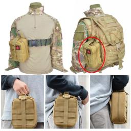 Kit de primeiros socorros de sobrevivência Container, impermeável Tactical cintura Pack, Viagem, Oxford, Escalada ao ar livre, Camping Equipment, Safe Bag - Image 6