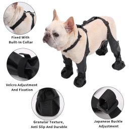 Sapato impermeável para animais, botas antiderrapantes, sapatos para cães, filhotes e animais, botas de chuva, cães pequenos, médios e grandes, acessórios para animais - Image 6