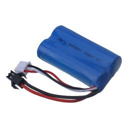 14500 Lipo bateria SM-2P Plug 7.4V 1200mah com carregador USB para controle remoto helicóptero barco carro modelo água bala armas peças - Image 4