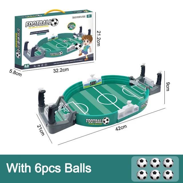 Mesa de futebol para festa familiar jogo de tabuleiro de futebol dupla duelo interação intelectual competitivo mini jogo de futebol brinquedos de mesa - Image 1