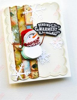 Natal Apresenta Cartões de Decoração, Corte Morre, Holly Sparrow, Meia De Bagas, Frame Franjado Morre, Presente De Artesanato De Papel DIY, Nova Chegada, 2020 - Image 3