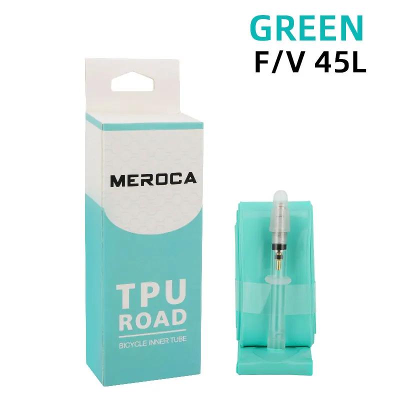 MEROCA-Road Bike TPU Tubo Interno, Tubo Interno de Bicicleta Ultra Leve, 700x23-32C, 45L, 65L, 80L - Image 1