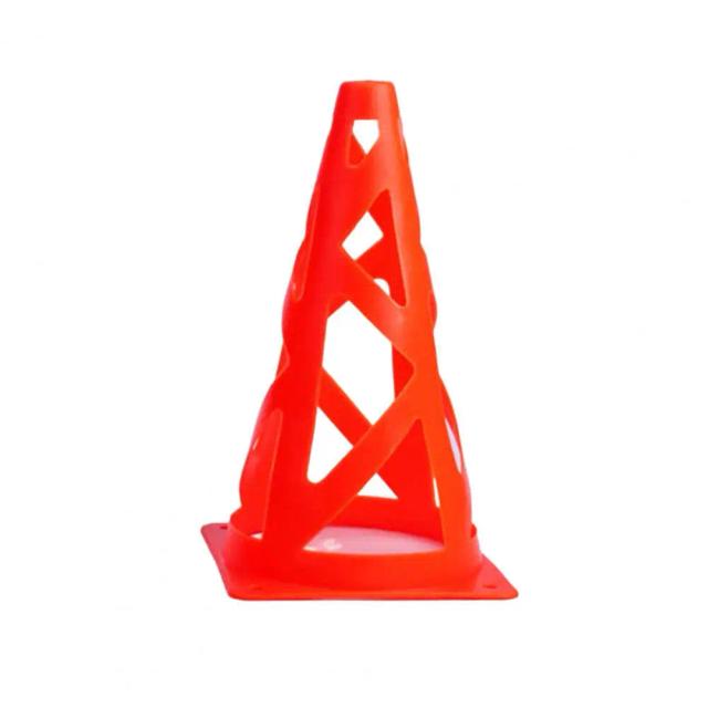 Cone de Futebol Quadrado para Treinamento - Estabilidade e Agilidade em Alta Performance, 23cm