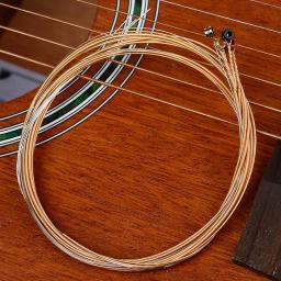 IRIN-Fio de aço inoxidável Cordas de guitarra acústica, liga de cobre ferida, cordas de guitarra popular, acessórios para guitarra, 6pcs por conjunto - Image 6