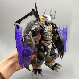 Digimon anime figura modelo digital bebê preto guerra greymon terno móvel kit figuras de ação anime periférico brinquedo colecionável presente - Image 2