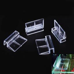 Aquário Acrílico Clipes para Fish Tank, Tampa De Vidro Multifuncional, Suporte De Suporte, 4 Pcs/Bag - Image 5