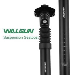 WG23A Mountain Bike Suspensão de Assento, Choque Saddle, Dropper de bicicleta, Tubo de Assento, 27.2, 28.4, 28.6, 28.8, 30.4, 30.9, 31.6, 31.8 - Image 1