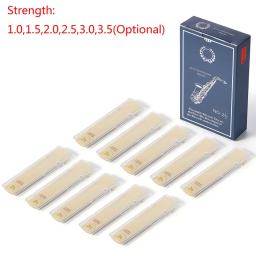 Alto saxofone Reeds, avançada tecnologia de corte, Sax, força 1.0, 1.5, 2.0, 2.5, 3.0, 3.5, 10 Packs - Image 5