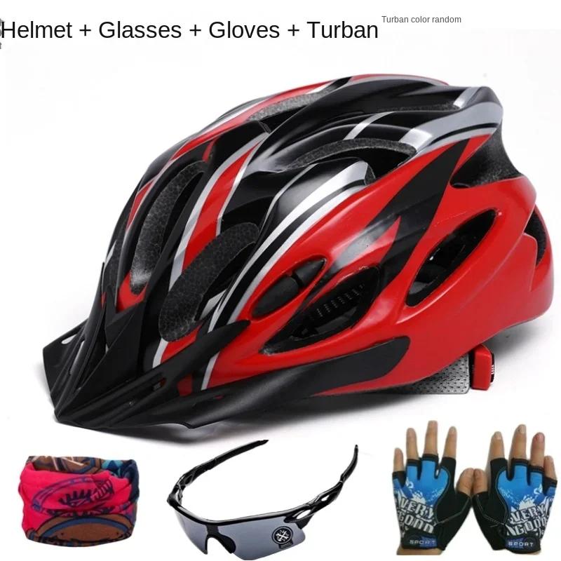 Integrado Capacete De Bicicleta Ajustável, Mountain Road Bike Riding, Equipamento Respirável, Esportes Ao Ar Livre - Image 1