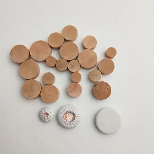 Conjunto Premium de Almofadas de Cortiça para Oboé - Excelente Qualidade e Desempenho