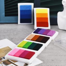 DIY Almofada De Tinta Do Vintage para Scrapbooking, Selos De Borracha Tintas, Pintura Dedo, Gradiente, Cor Sólida, Selo Artesanato - Image 4