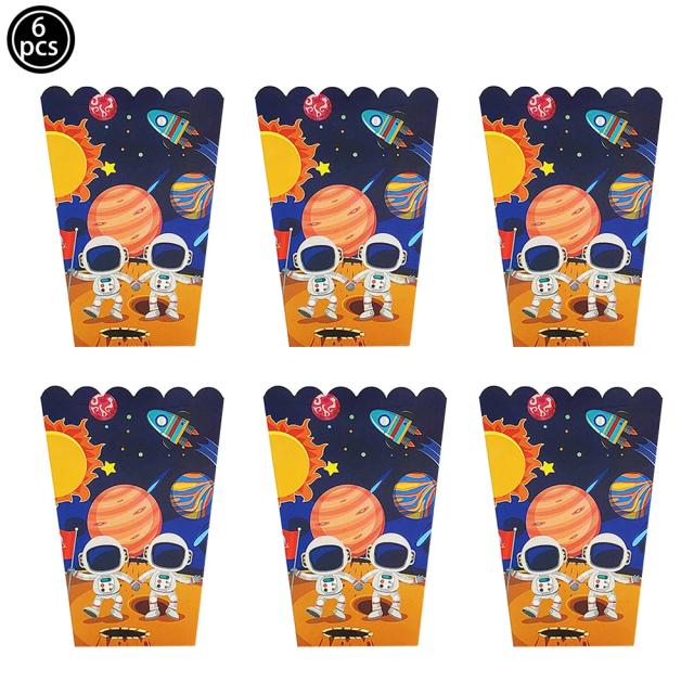 Tema Espacial para Festa Infantil: Prato, Copo e Talheres de Palha com Astronauta Solar para Aniversário e Baby Shower