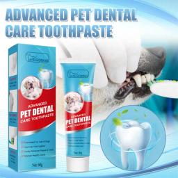 Pet Enzimático Creme Dental para Cães, Ajuda a Reduzir Tártaro e Placa, Reduzir Tártaro, Construtor de Placa, Suprimentos de Cuidados Orais, 60g - Image 2
