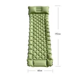 TPU Patchwork Pé Inflável Único Colchão, Colchão portátil, Outdoor Camping Mat, Produtos para piquenique - Image 5