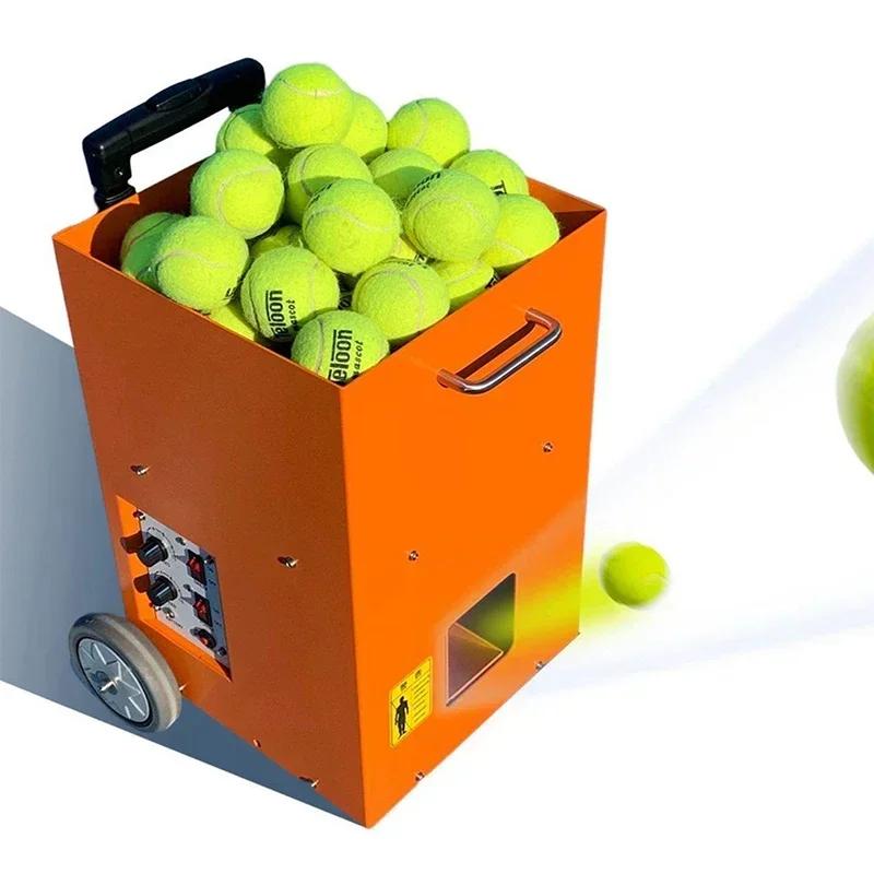 Máquina portátil do tiro do treinamento da bola de tênis, máquina profissional do lançamento da bola do tênis do programa - Image 1