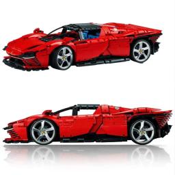 Modelo de carros esportivos colecionáveis, Kits tecnológicos para construção, brinquedos para carros esportivos escala 1:8, presentes criativos para adultos com caixa 42115 - Image 6