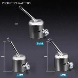 Bico curvo da soldadura do ângulo, acessórios da estação do retrabalho do ar quente, 850 séries, 45 graus, 3mm, 4mm, 5mm, 6mm, 8mm, 10mm, 1PC - Image 2