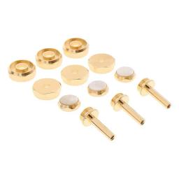 Pequeno bronze portátil trompete pistão fivela, ferramenta trompete Musical, acessórios do instrumento, 12pcs - Image 1