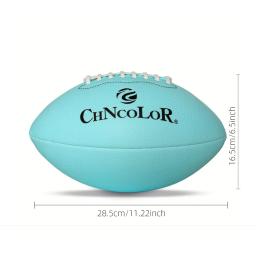 Jogo De Futebol Americano Fluorescente Holográfico, Bolas De Rugby De Treinamento, Brilham No Escuro, Tamanho 9 - Image 6