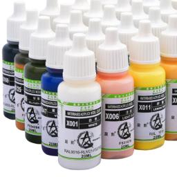 20ml pigmento acrílico à base de água artesanato fazendo pintura colorir tinta - Image 4