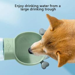 Garrafa de água portátil para cães pequenos e grandes, Travel Puppy and Cat Feeder, Tigela de bebida ao ar livre, Pet Product - Image 4