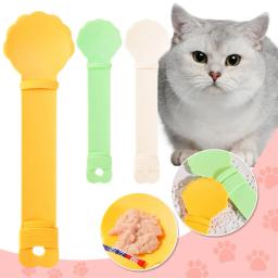 Comida úmida Alimentador Colher para Pet, Snack e Líquido Alimentação, Rega Suprimentos, Interior Kitten Tratar Acessórios, M0g3 - Image 3