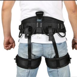 Arnês de proteção para escalada com meio corpo, equipamento de segurança para montanhismo, resgate de fogo, invólucro de escalada, árvore - Image 6